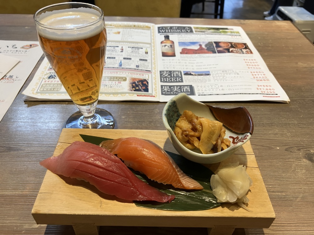 ちょい飲みセット（おさかなセンターイチノイチ）