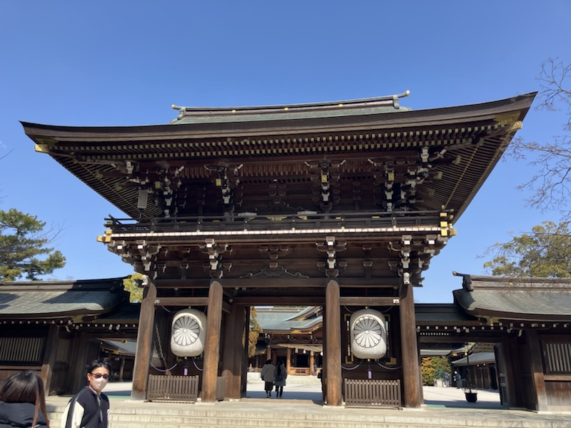 寒川神社神門